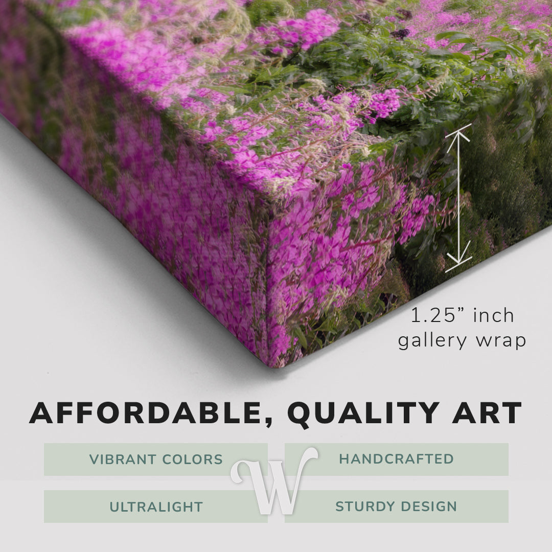 Glacier National Park, British Columbia, Canada Photography - Canvas Print Wall Art Décor Whelhung