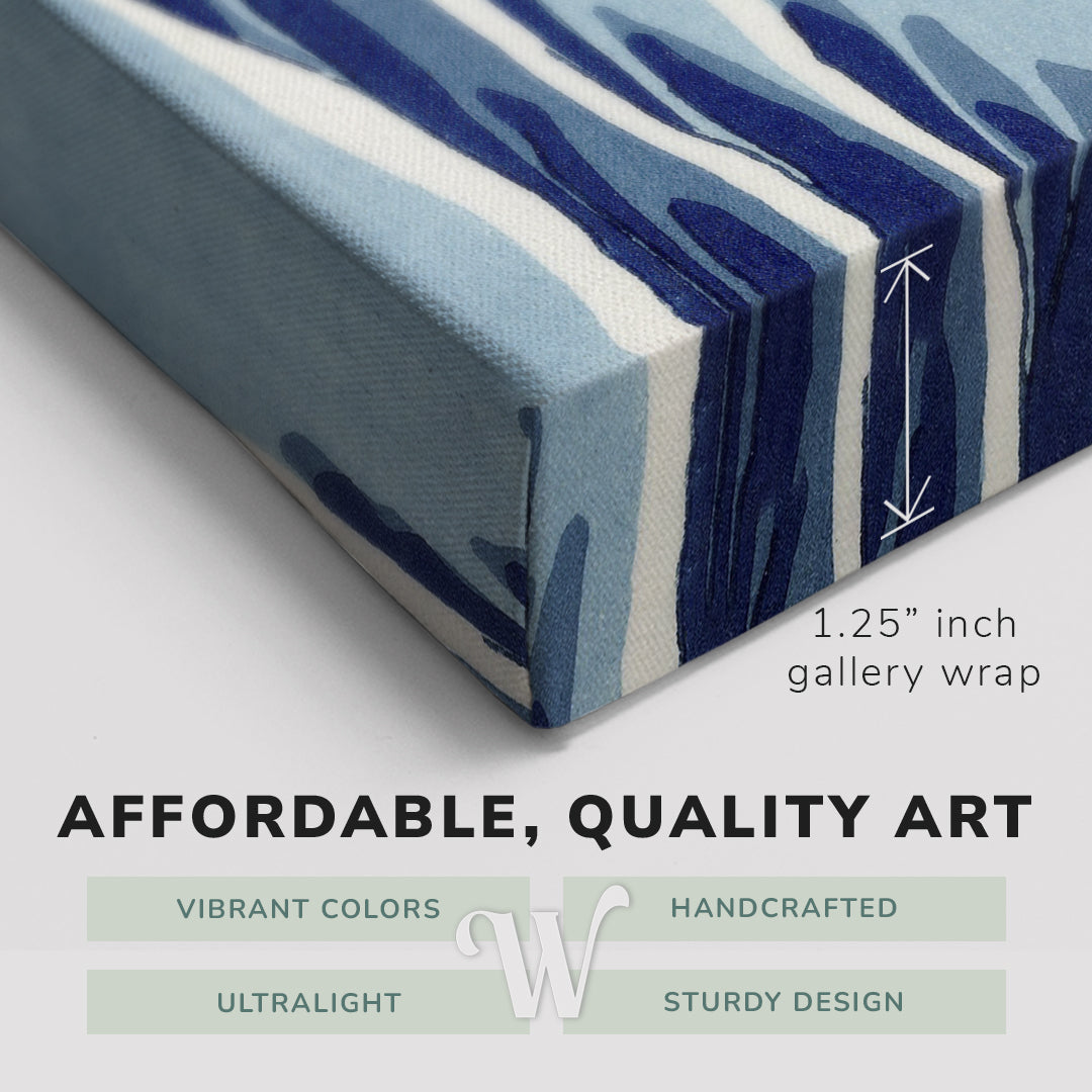 Hokusai's The Great Wave at Kanagawa (1760-1849) Vintage Japanese Ukiyo-e Woodcut Print - Canvas Wall Art Décor Whelhung