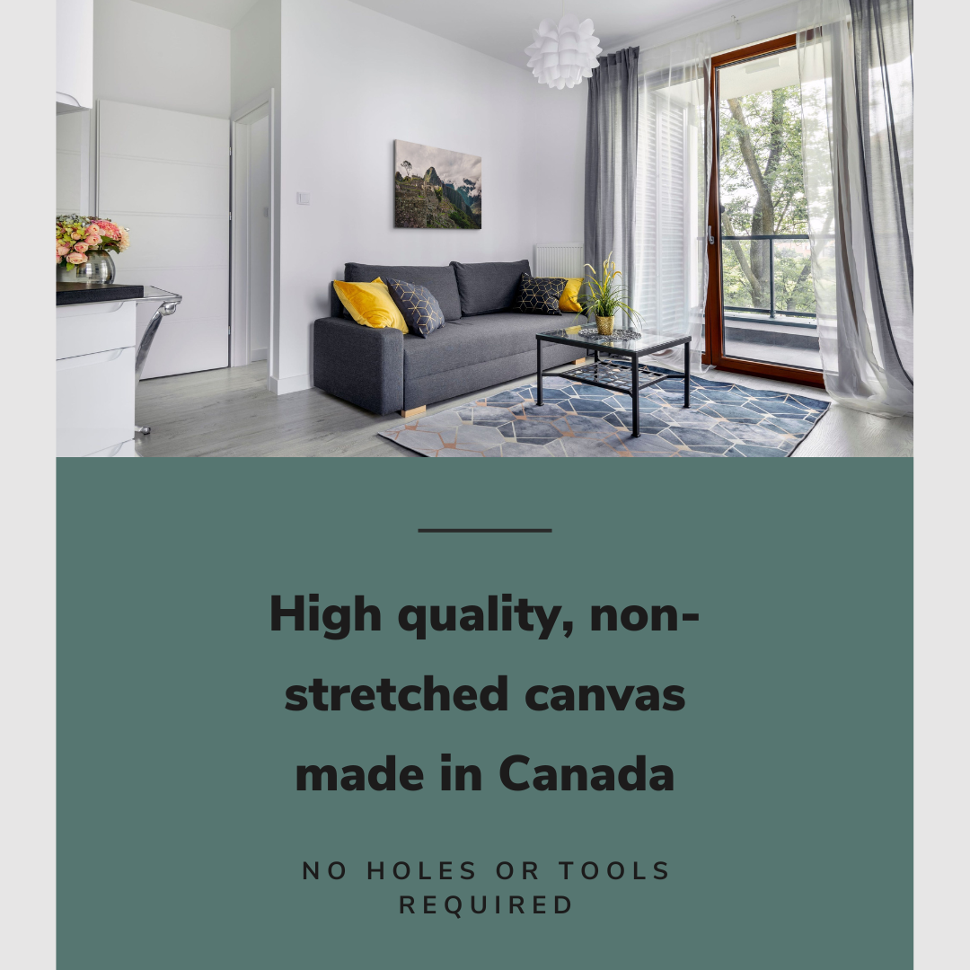 Machu Picchu, Peru Photography - Canvas Print Wall Art Décor Whelhung