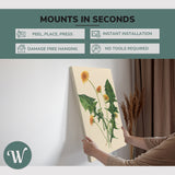 Minimalist Watercolor Dandelions - Canvas Print Wall Art Décor Whelhung