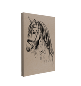 Horse Portrait, Vintage Southwestern - Canvas Print Wall Art Décor Whelhung