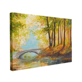 Autumn Forest Oil Painting - Canvas Print Wall Art Décor Whelhung