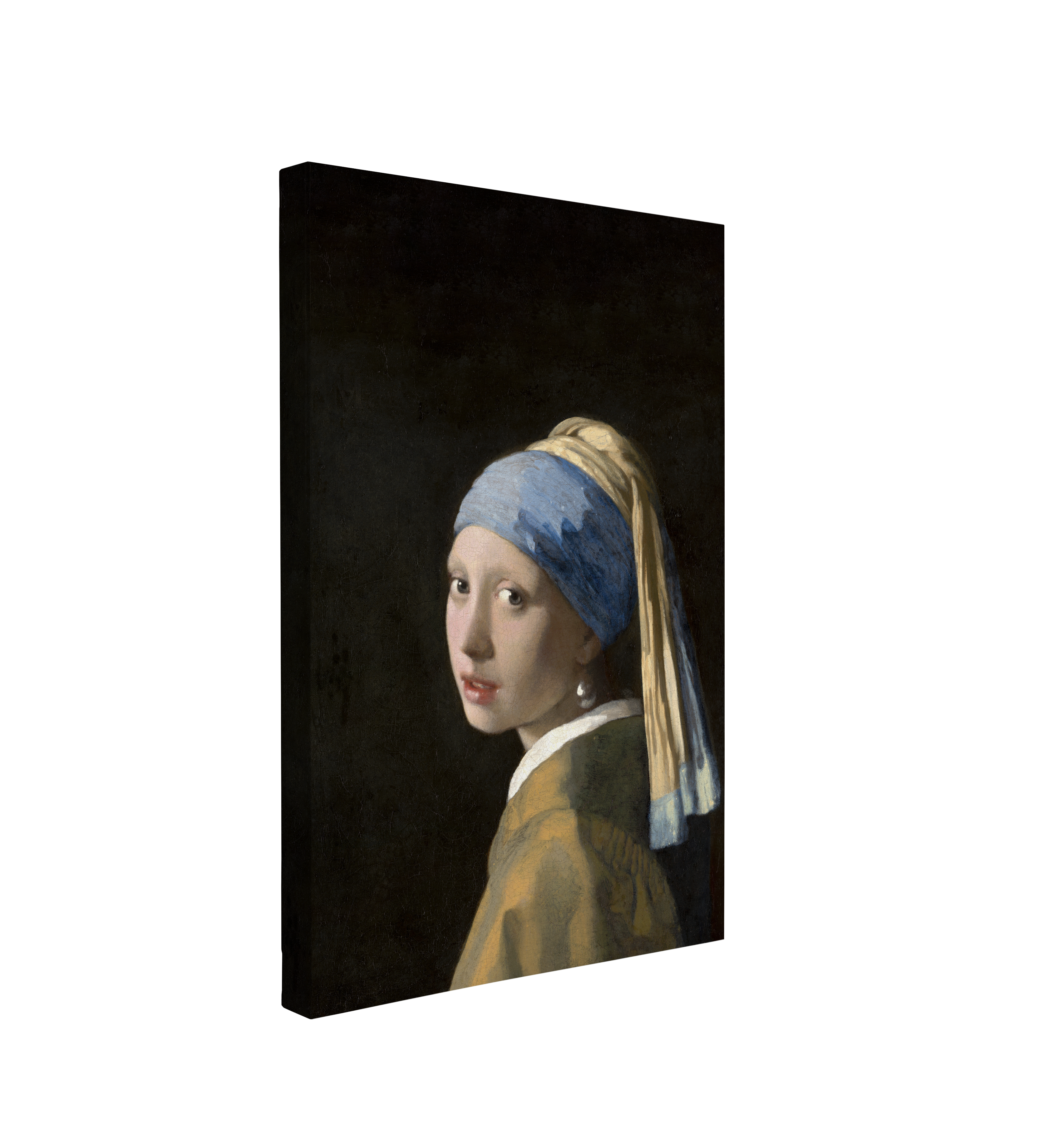 Johannes Vermeer’s Girl with a Pearl Earring (ca. 1665) - Canvas Print Wall Art Décor Whelhung