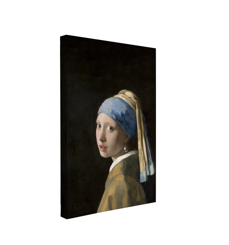 Johannes Vermeer’s Girl with a Pearl Earring (ca. 1665) - Canvas Print Wall Art Décor Whelhung