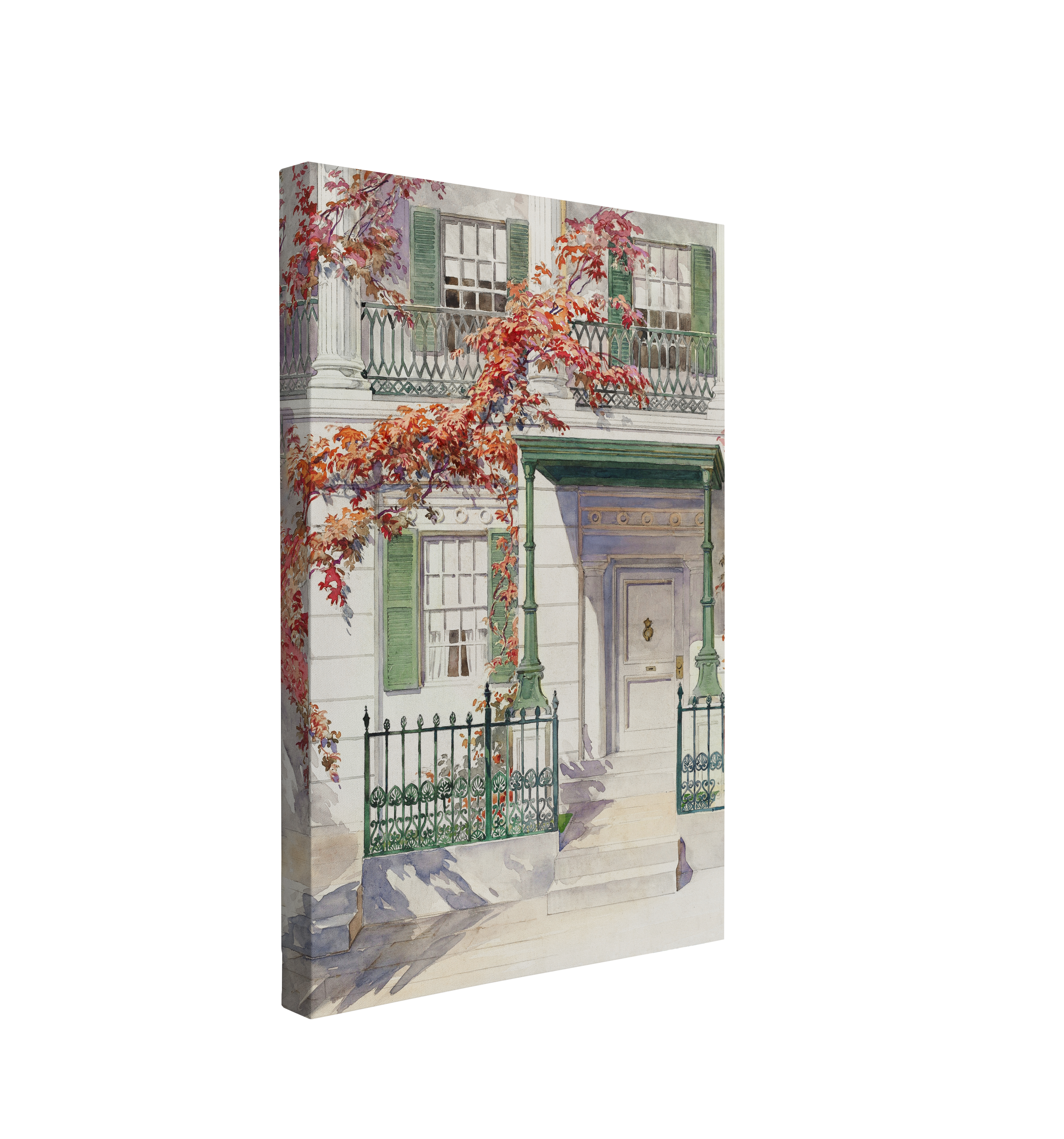 Ornamental Iron (c. 1936) by Gilbert Sackerman - Canvas Print Wall Art Décor Whelhung