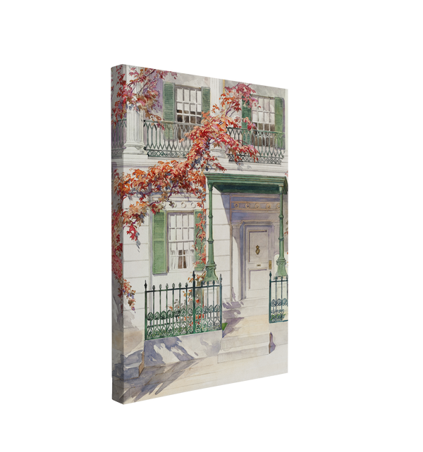 Ornamental Iron (c. 1936) by Gilbert Sackerman - Canvas Print Wall Art Décor Whelhung