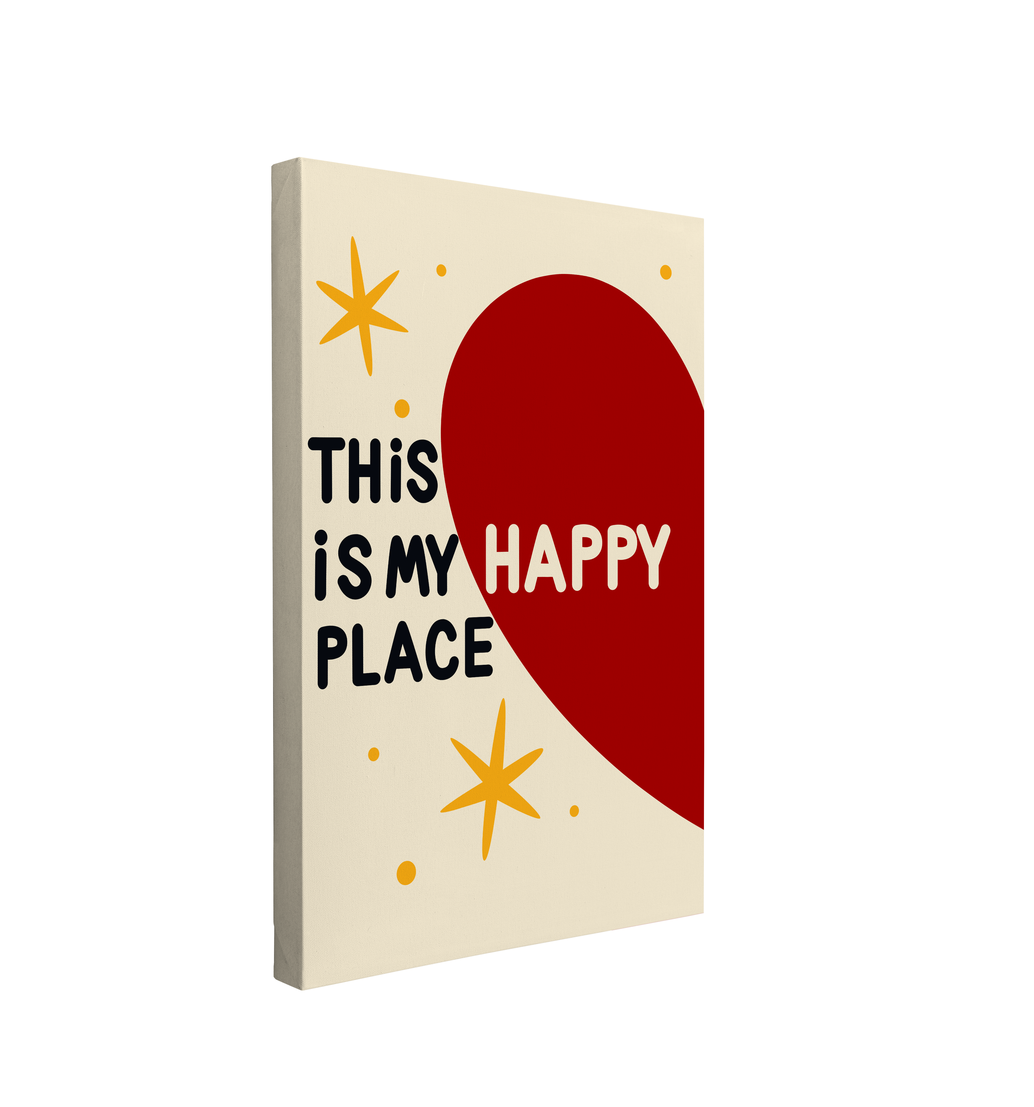 This is my Happy Place - Easy to Hang Canvas Print Wall Art Décor