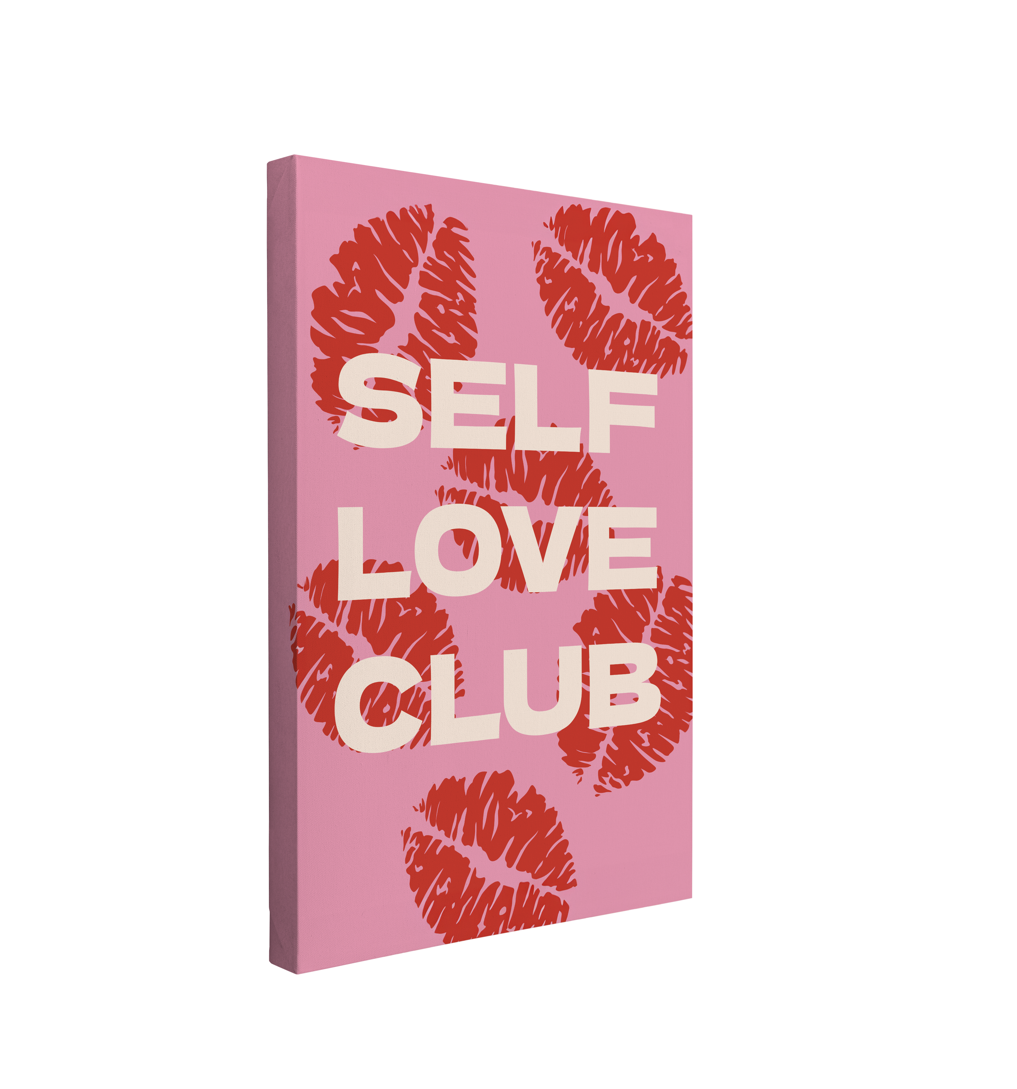 Self Love Club - Easy to Hang Canvas Print Wall Art Décor