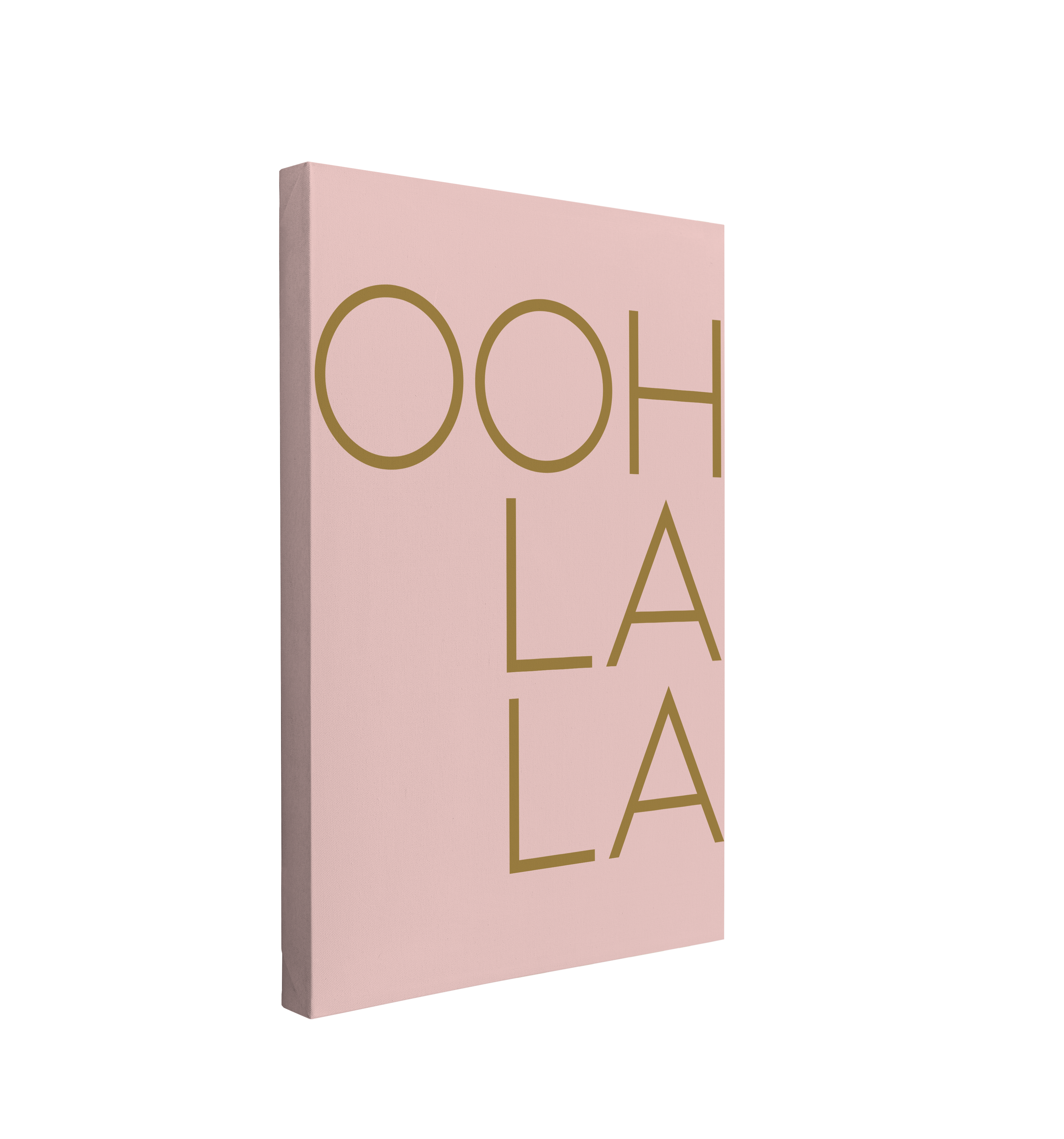 Oh La La - Girl Boss Crystal Canvas Print Wall Art Décor Whelhung