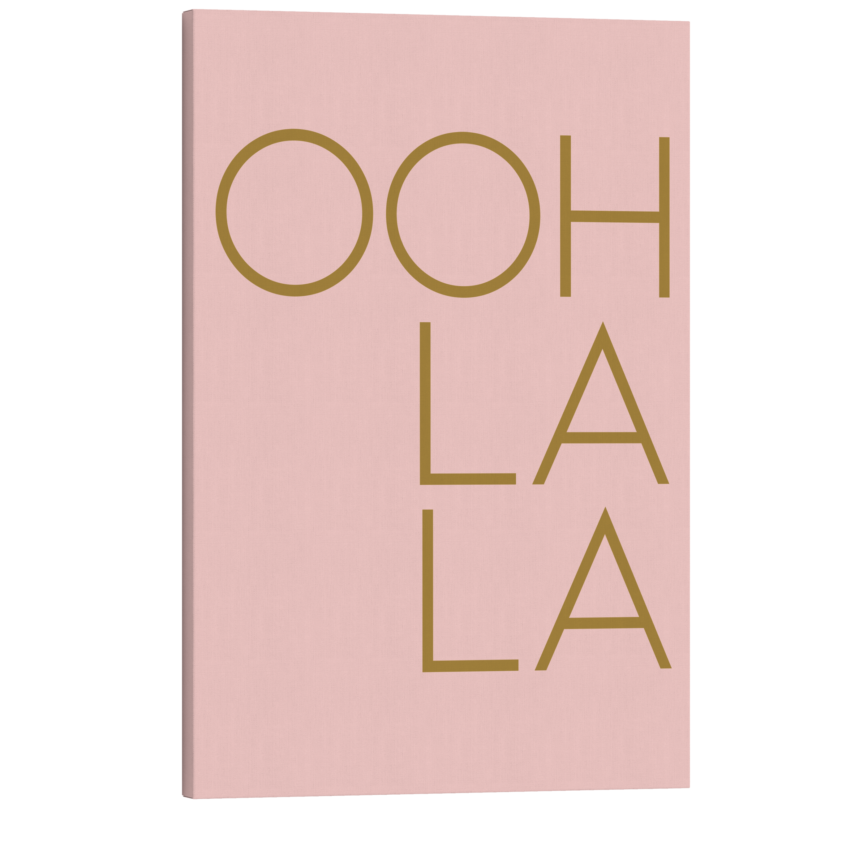 Oh La La - Girl Boss Crystal Canvas Print Wall Art Décor Whelhung