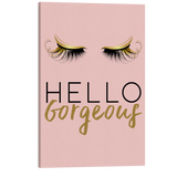 Hello Gorgeous - Girl Boss Crystal Canvas Print Wall Art Décor Whelhung