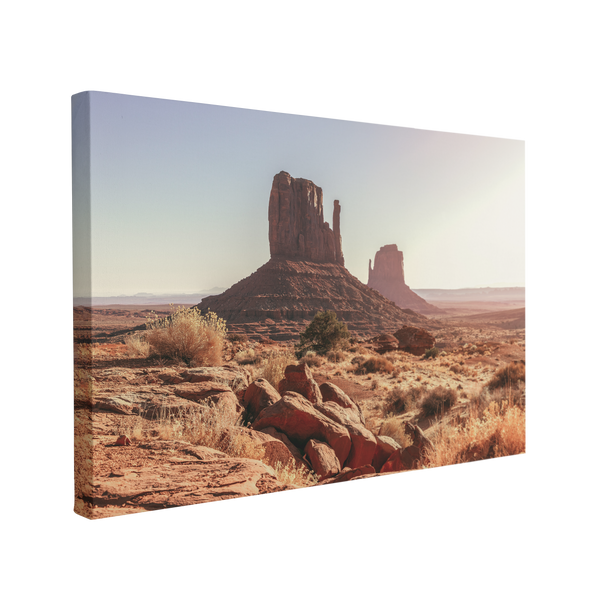 Monument Valley, Utah, Arizona, USA Photography - Canvas Print Wall Art Décor Whelhung