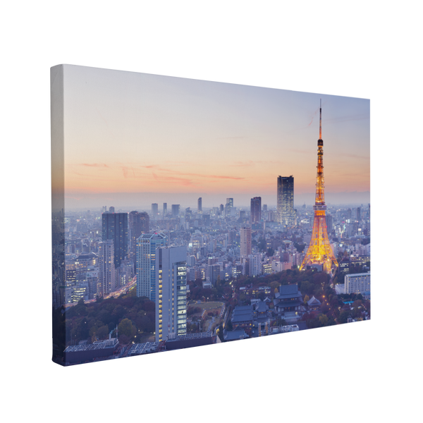 Tokyo Tower, Japan Photography - Canvas Print Wall Art Décor Whelhung