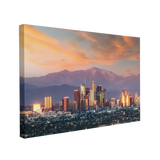 Los Angeles City Skyline, California, USA Photography - Canvas Print Wall Art Décor Whelhung
