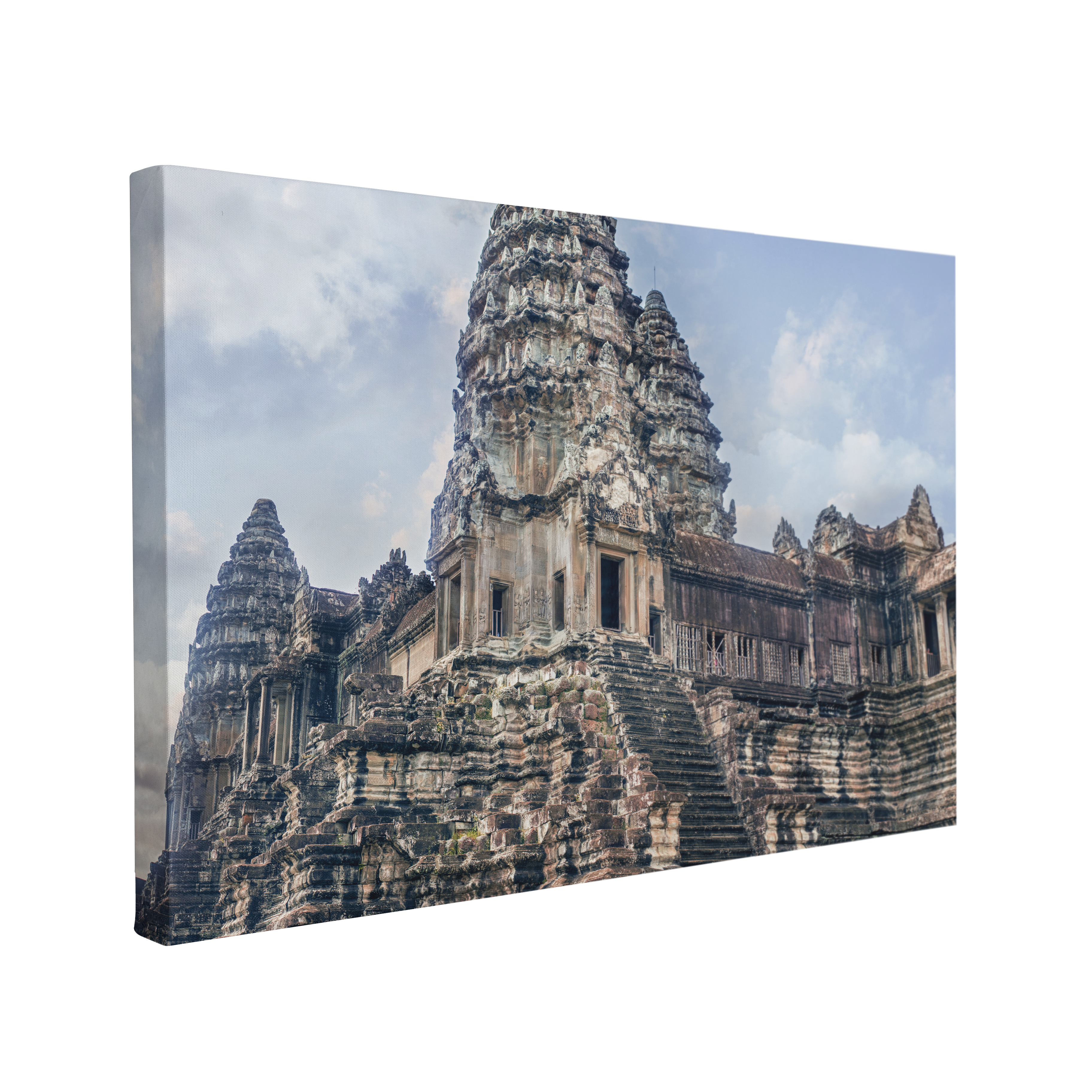 Angkor Wat, Cambodia Temple Photography - Canvas Print Wall Art Décor Whelhung