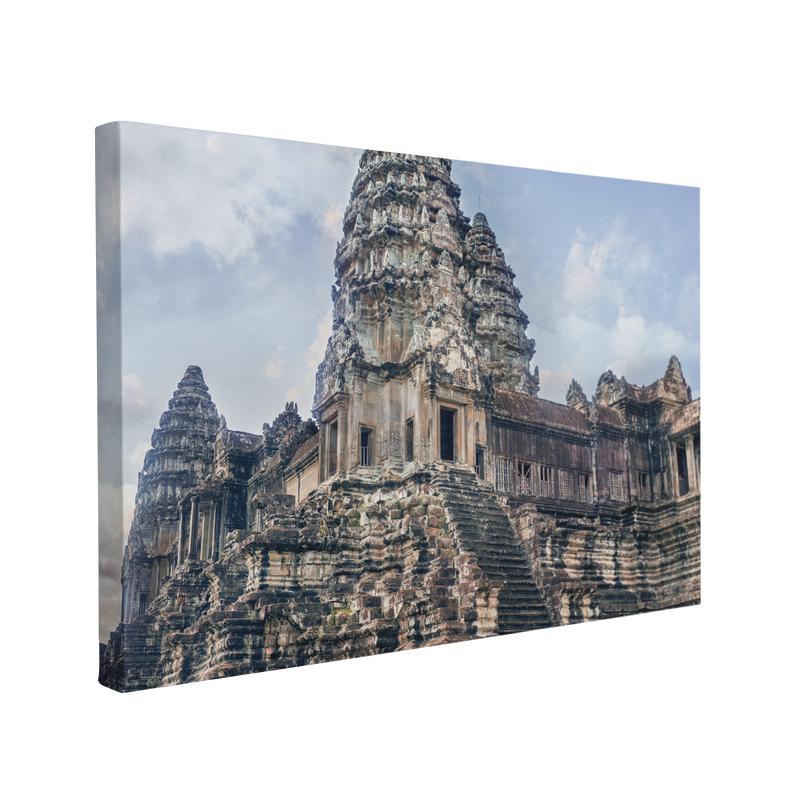 Angkor Wat, Cambodia Temple Photography - Canvas Print Wall Art Décor Whelhung