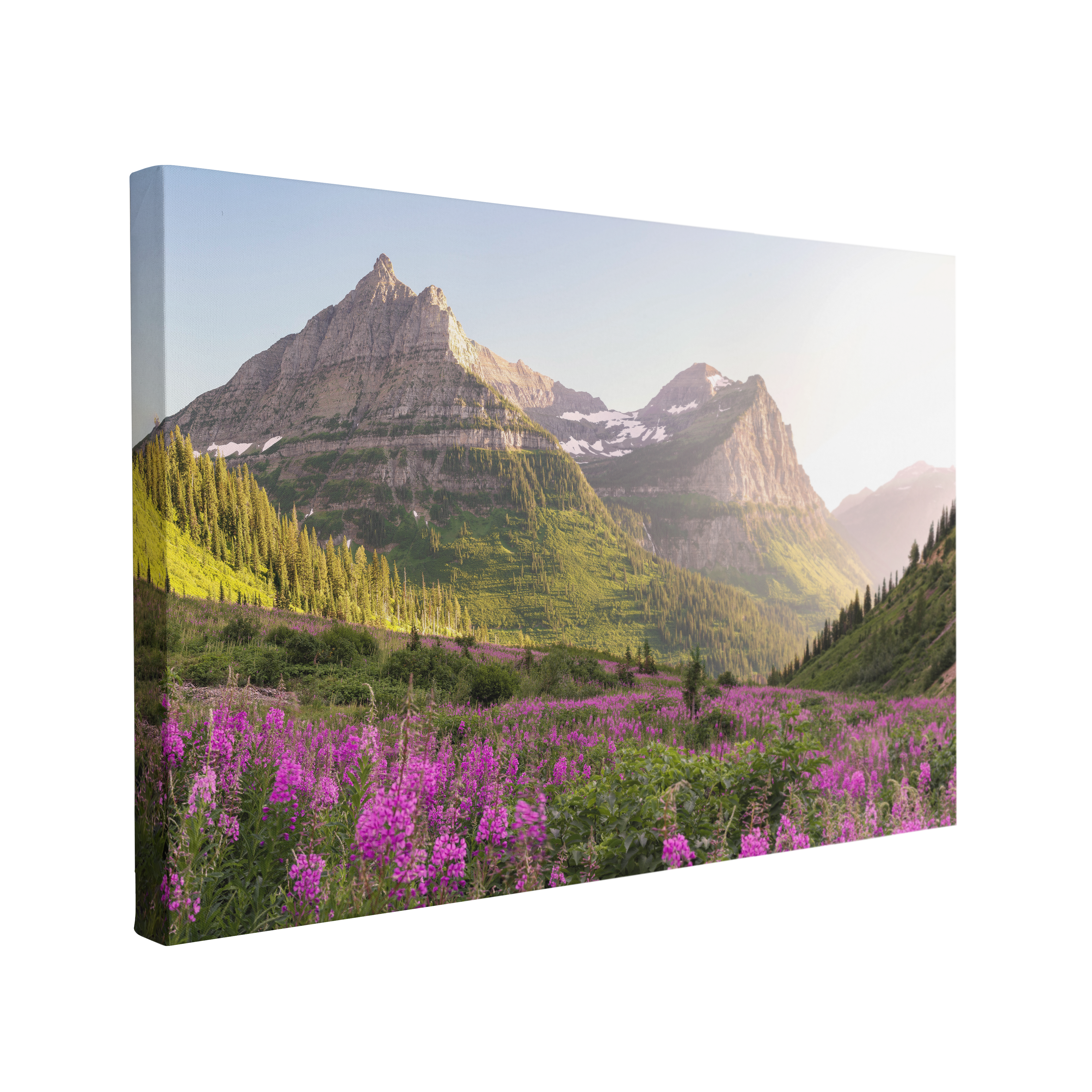 Glacier National Park, British Columbia, Canada Photography - Canvas Print Wall Art Décor Whelhung