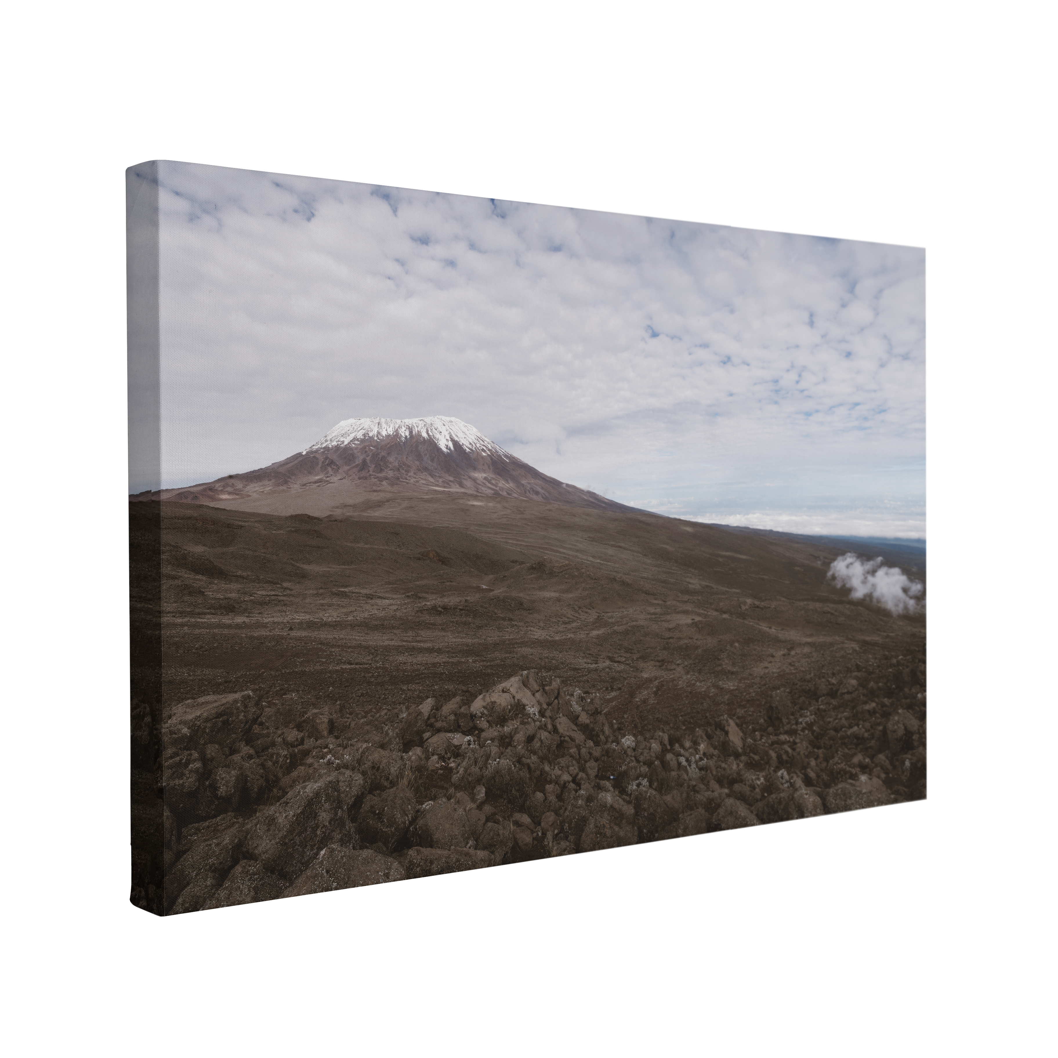 Mount Kilimanjaro, Tanzania Photography - Canvas Print Wall Art Décor Whelhung