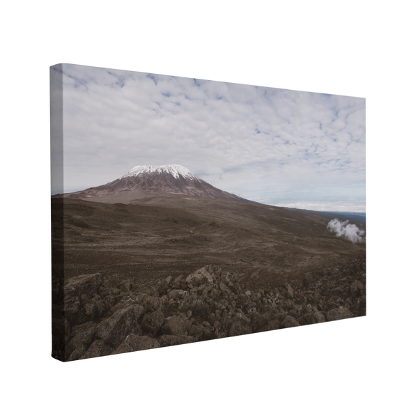 Mount Kilimanjaro, Tanzania Photography - Canvas Print Wall Art Décor Whelhung