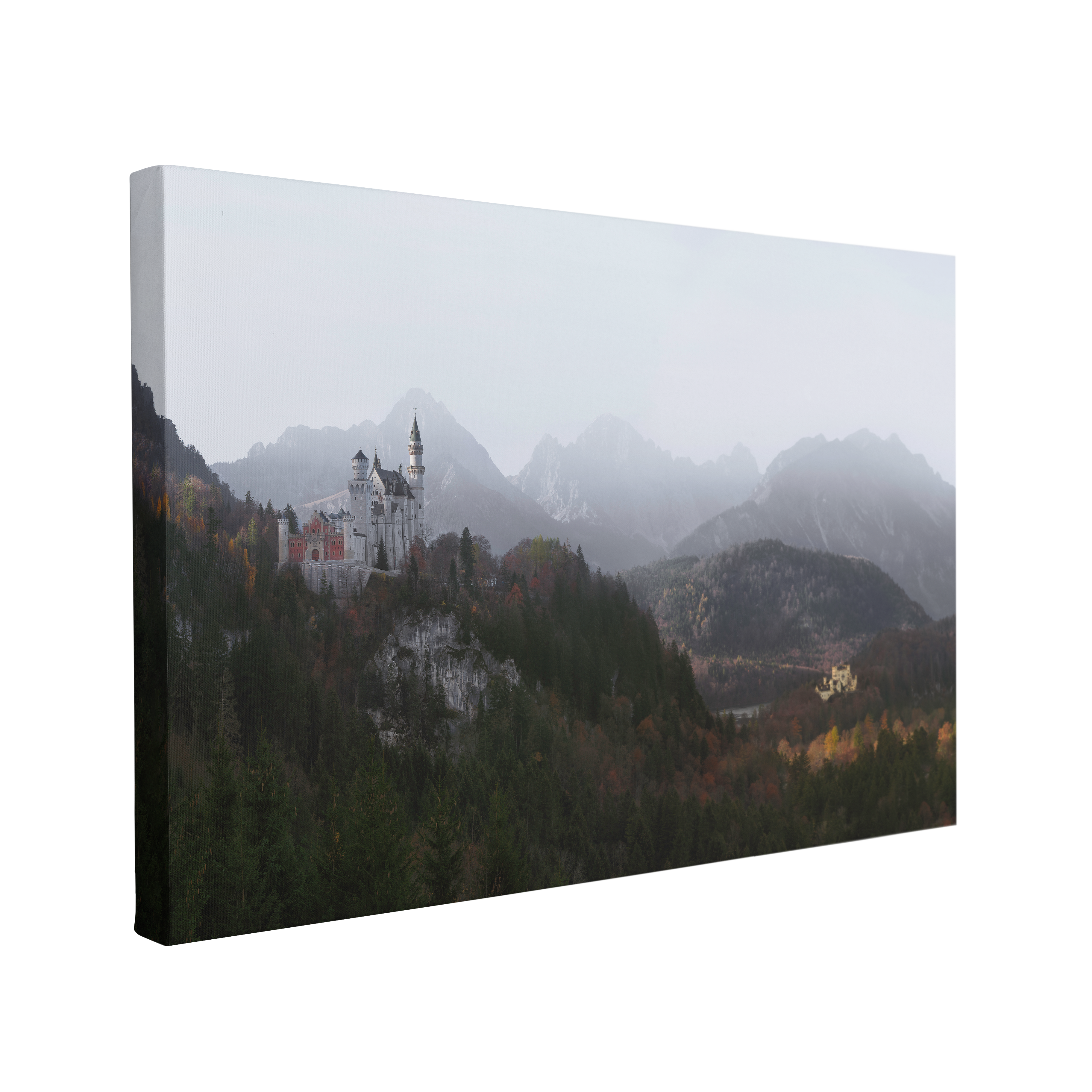 Neuschwanstein Castle, Schwangau, Germany Photography - Canvas Print Wall Art Décor Whelhung