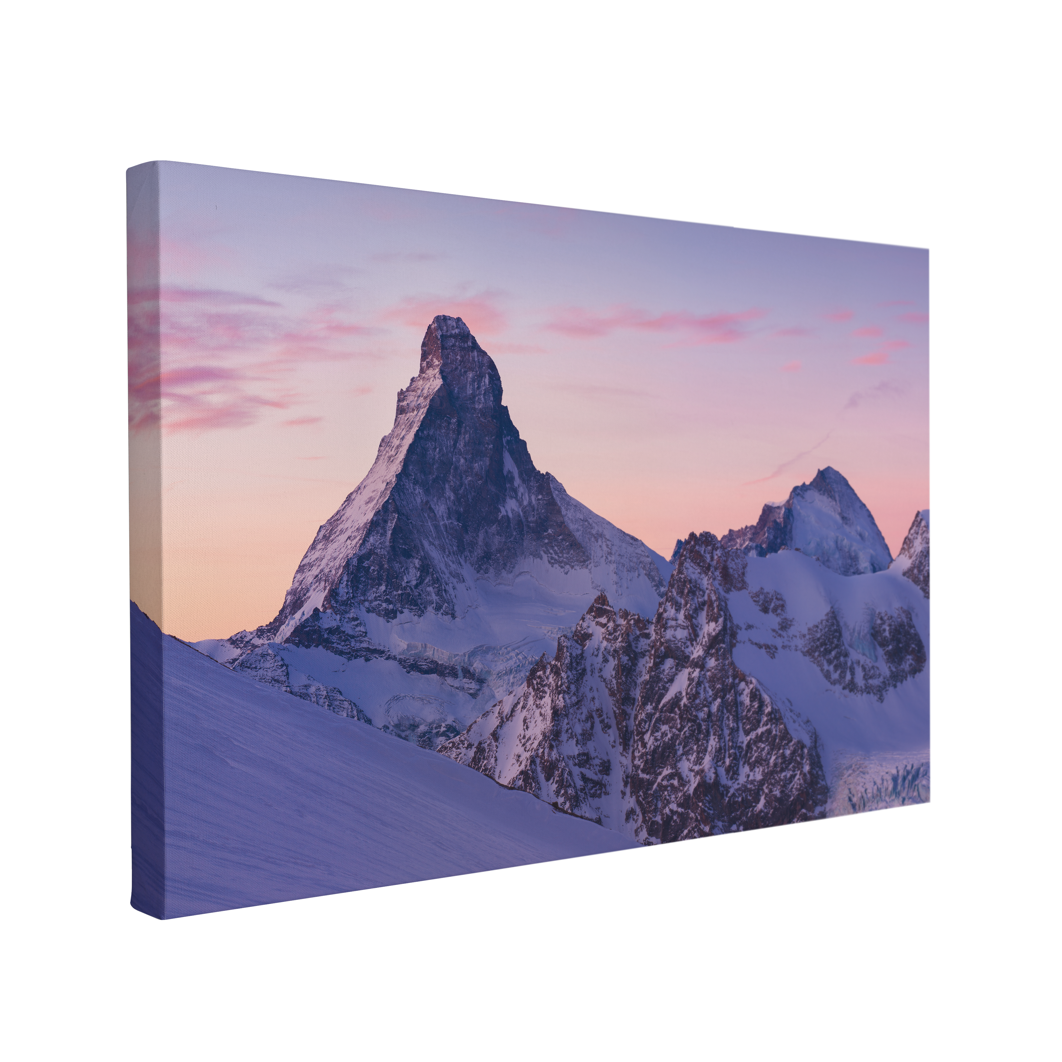 Matterhorn Mountain, Europe Photography - Canvas Print Wall Art Décor Whelhung