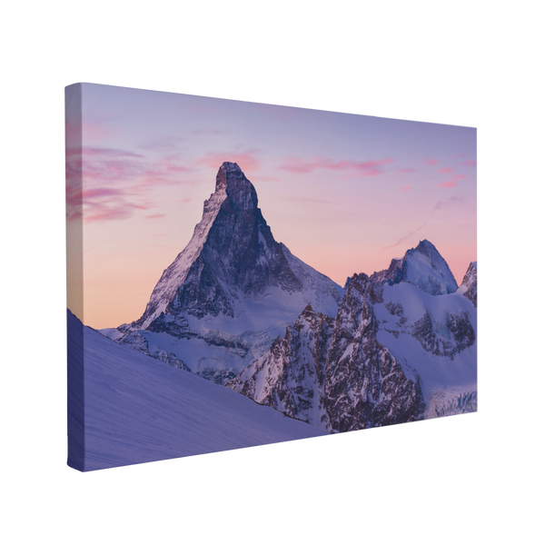 Matterhorn Mountain, Europe Photography - Canvas Print Wall Art Décor Whelhung